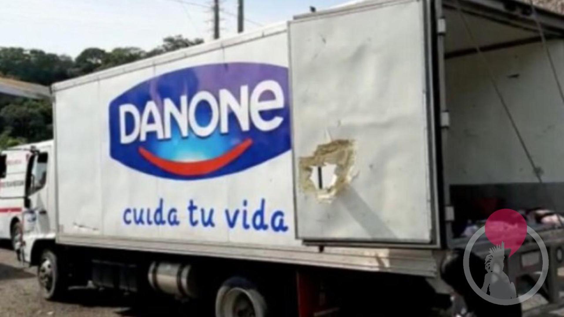 ENCUENTRAN A 62 MIGRANTES EN UN CAMIÓN DE “DANONE”