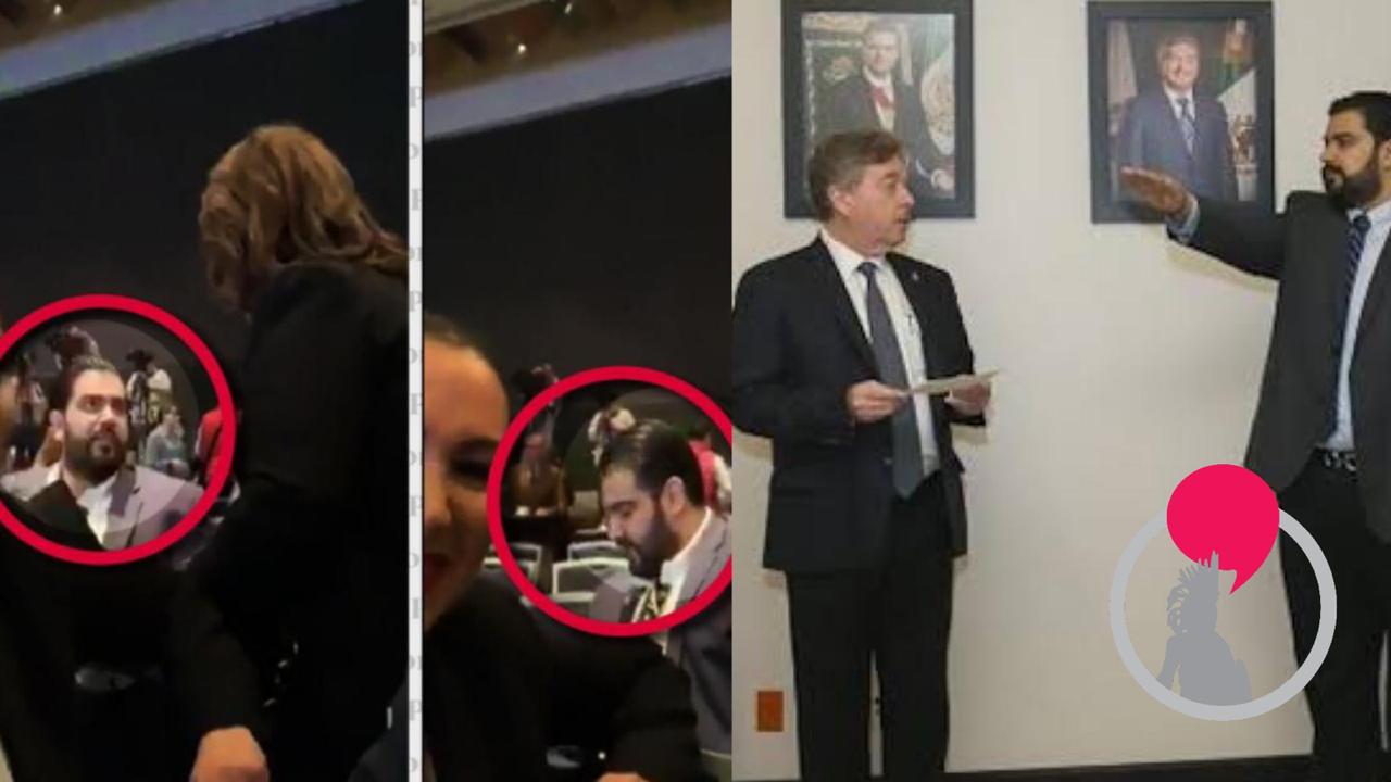 El ex Secretario de Kiko Vega es captado en la Asamblea Nacional de diputados de ¨Morena¨