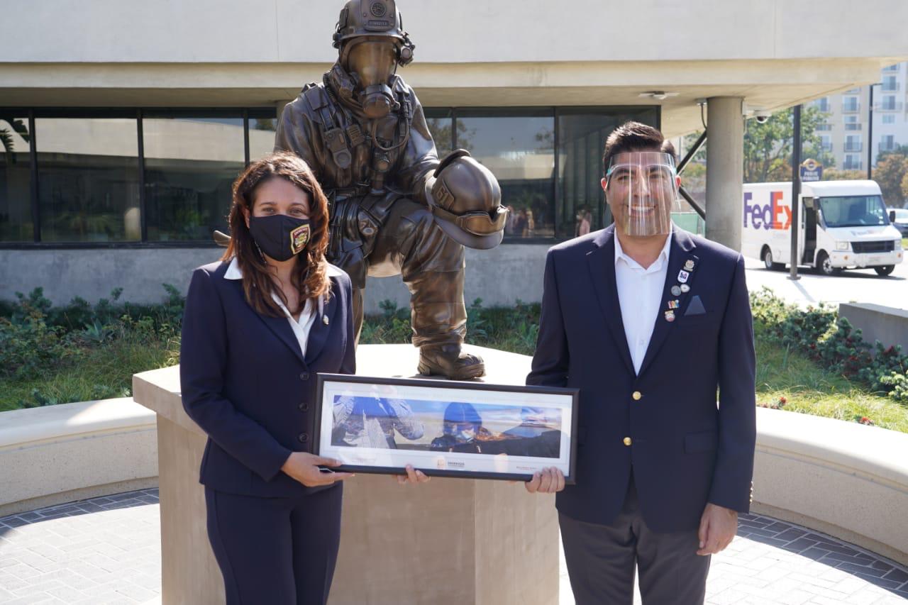 Recibirá Gobierno de Ensenada ambulancia donada por Downey, California