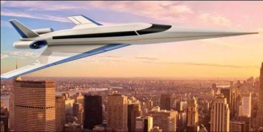 Avión vuela de Londres a Nueva York en 2 horas.