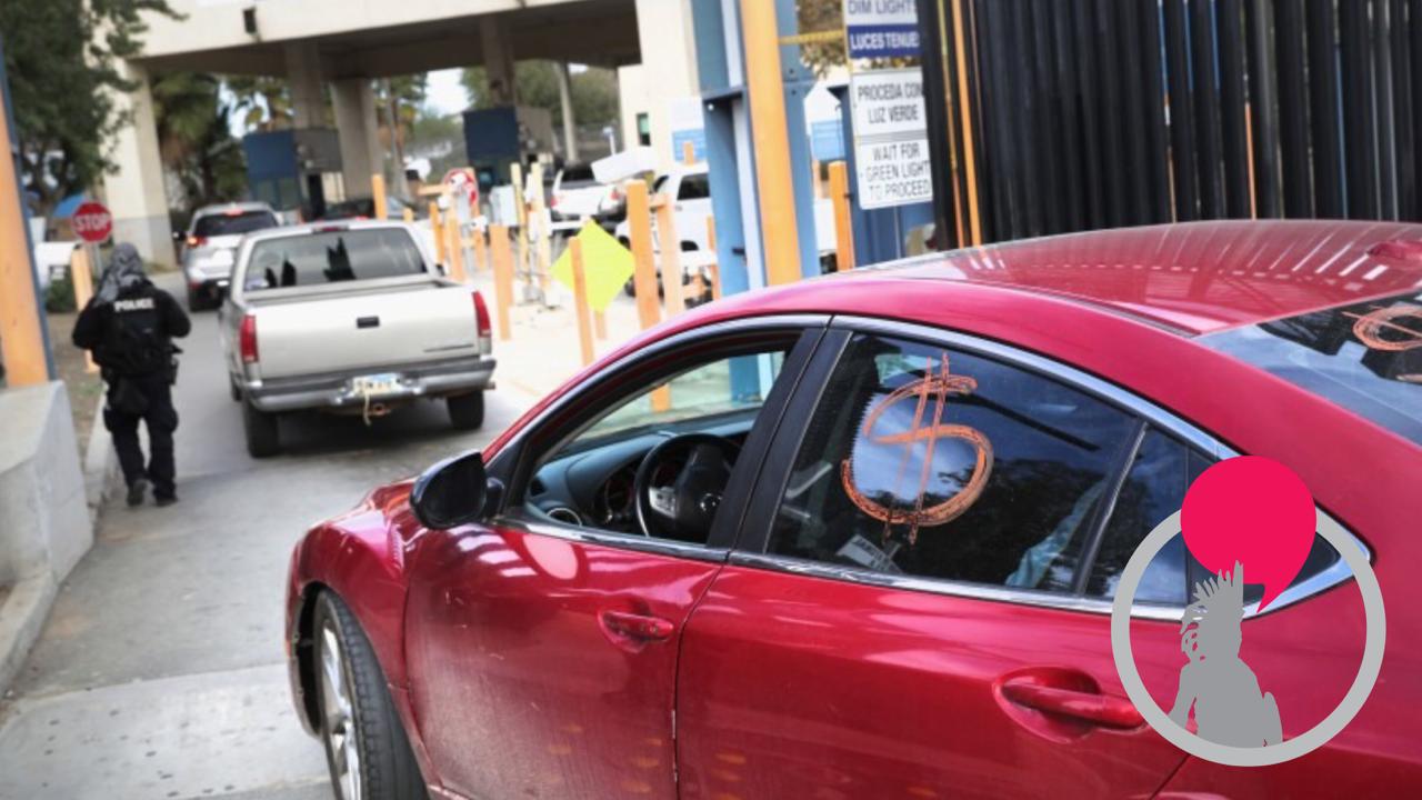 Cierran temporalmente la garita de Tecate tras intento de cruce ilegal a Estados Unidos.