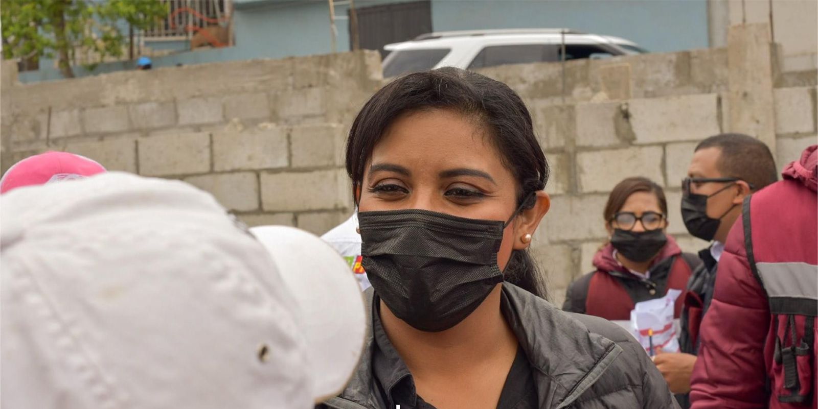Una preparatoria, alumbrado y seguridad, los planes de Montserrat Caballero para Camino Verde
