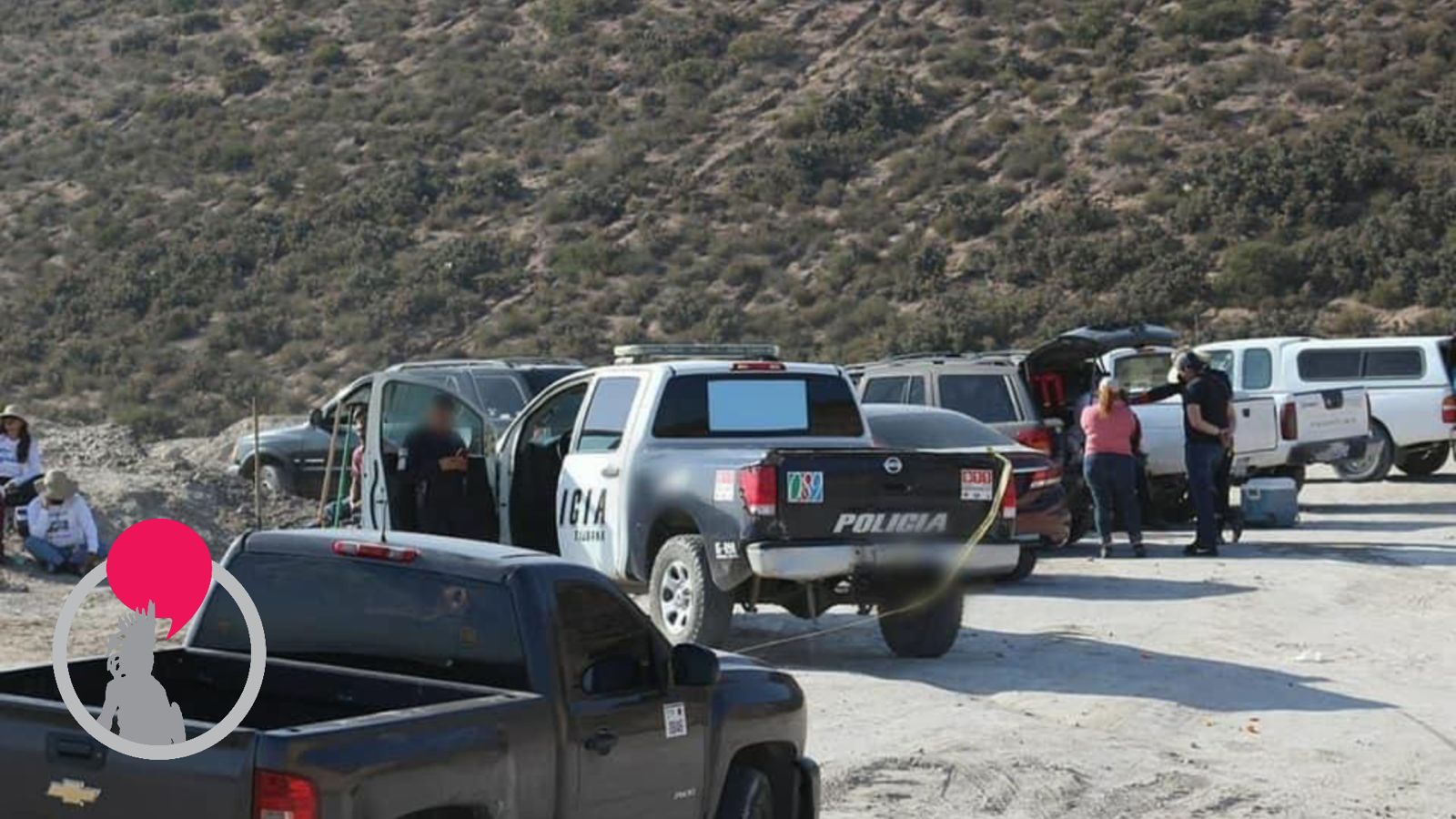 Tijuana convertida en cementerio.