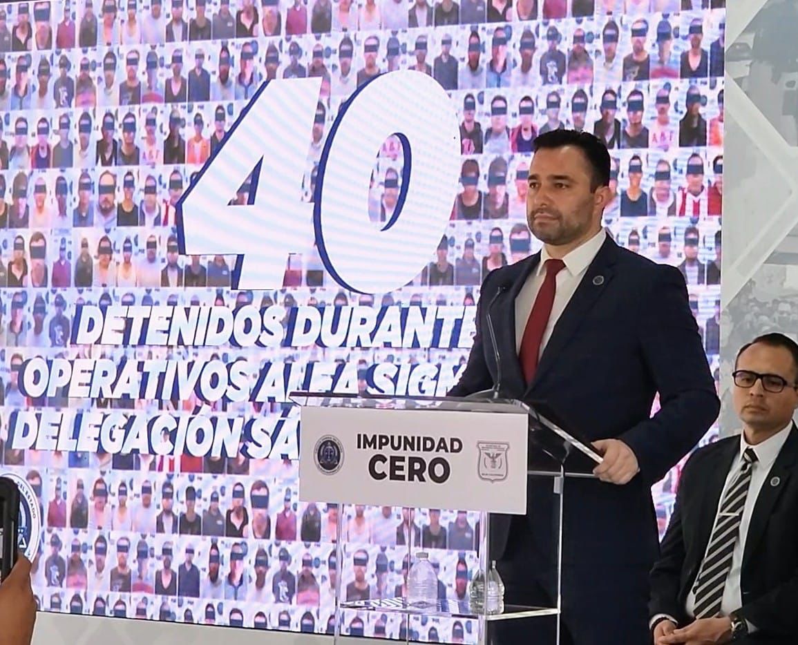 ARROJA IMPORTANTES RESULTADOS EL OPERATIVO ALFA SIGMA DE LA FGE, SUMAN 40 DETENIDOS, ENTRE ELLOS, OPERADORES DELICTIVOS