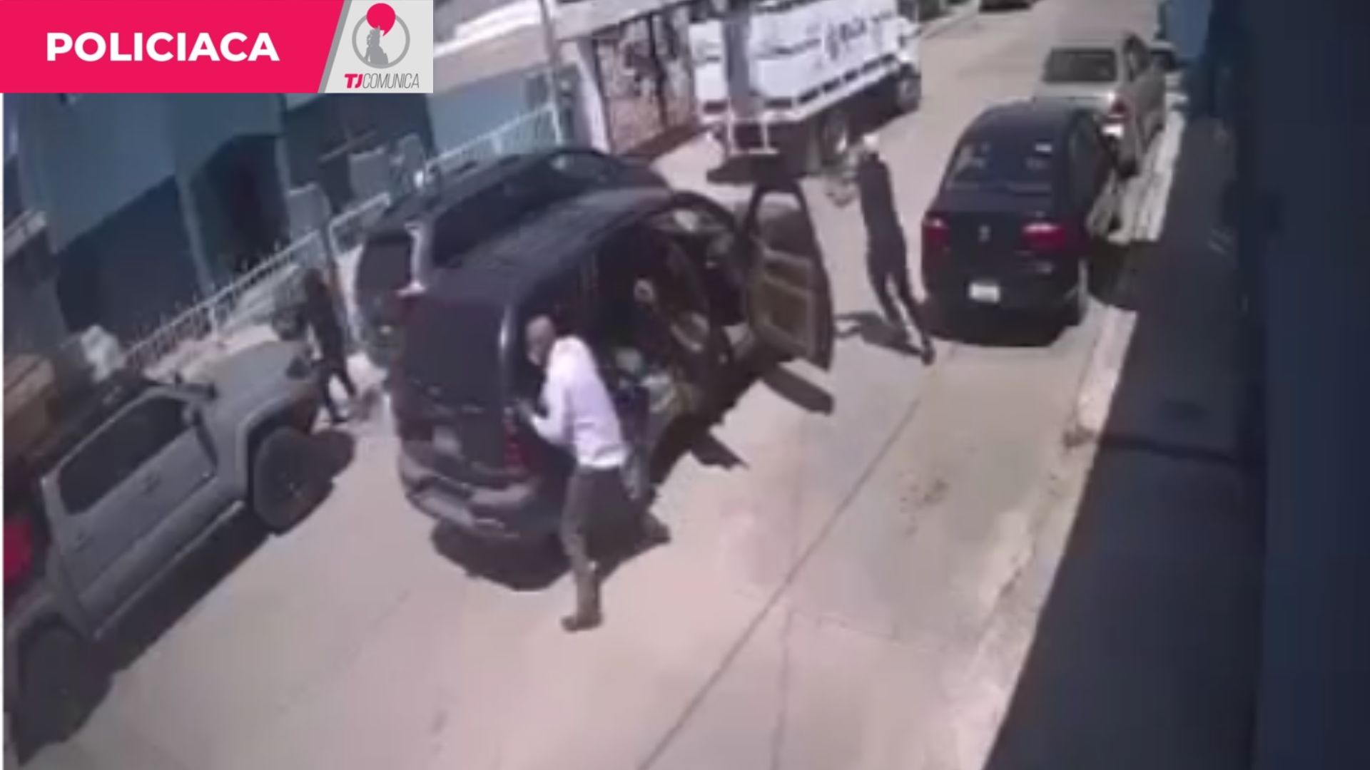 Intentaron “levantar” a hombre al bajar de su Tacoma y al no conseguirlo lo balearon.