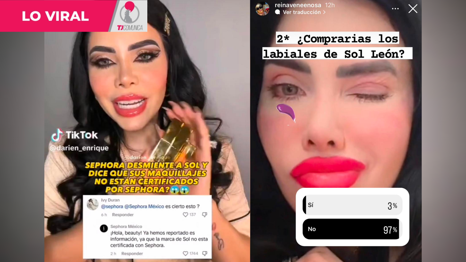 Sephora desmiente a Sol León: su marca no cuenta con certificación