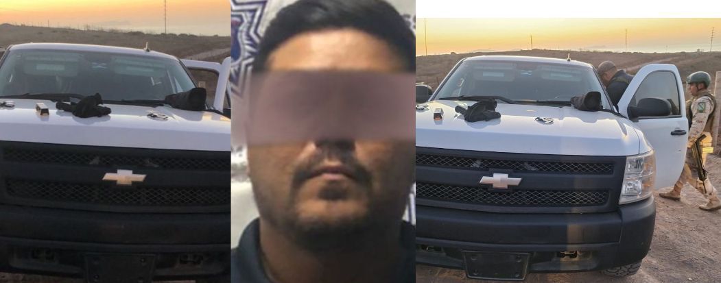 Policía Municipal y SEDENA frustran “levantón”. Detienen a tres sicarios y les decomisaron armas y una camioneta clonada.