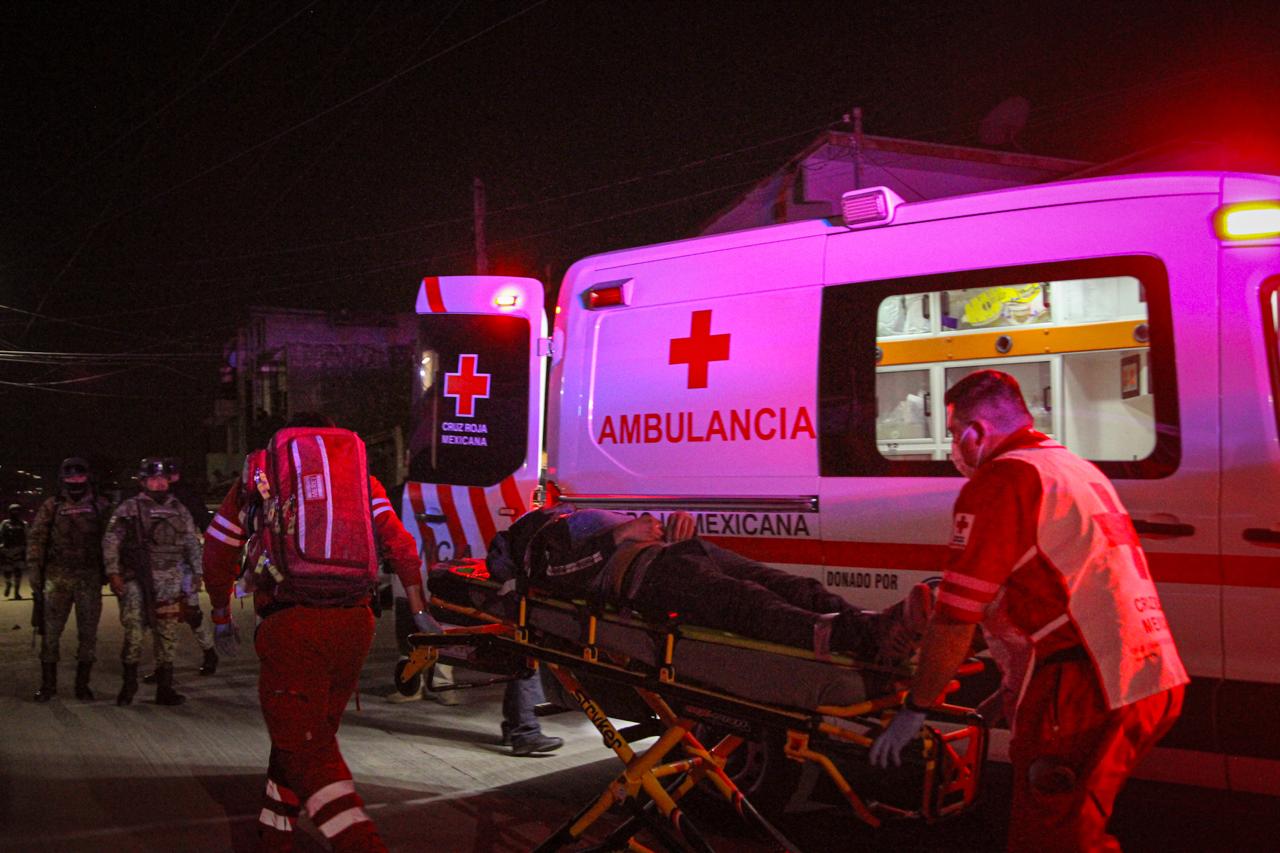 Balean a sujeto en una casa de Valle Verde