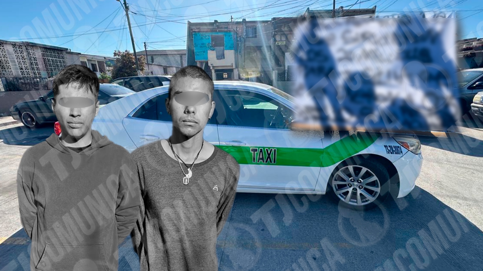 Caen por colocar narcomanta en puente de Tijuana