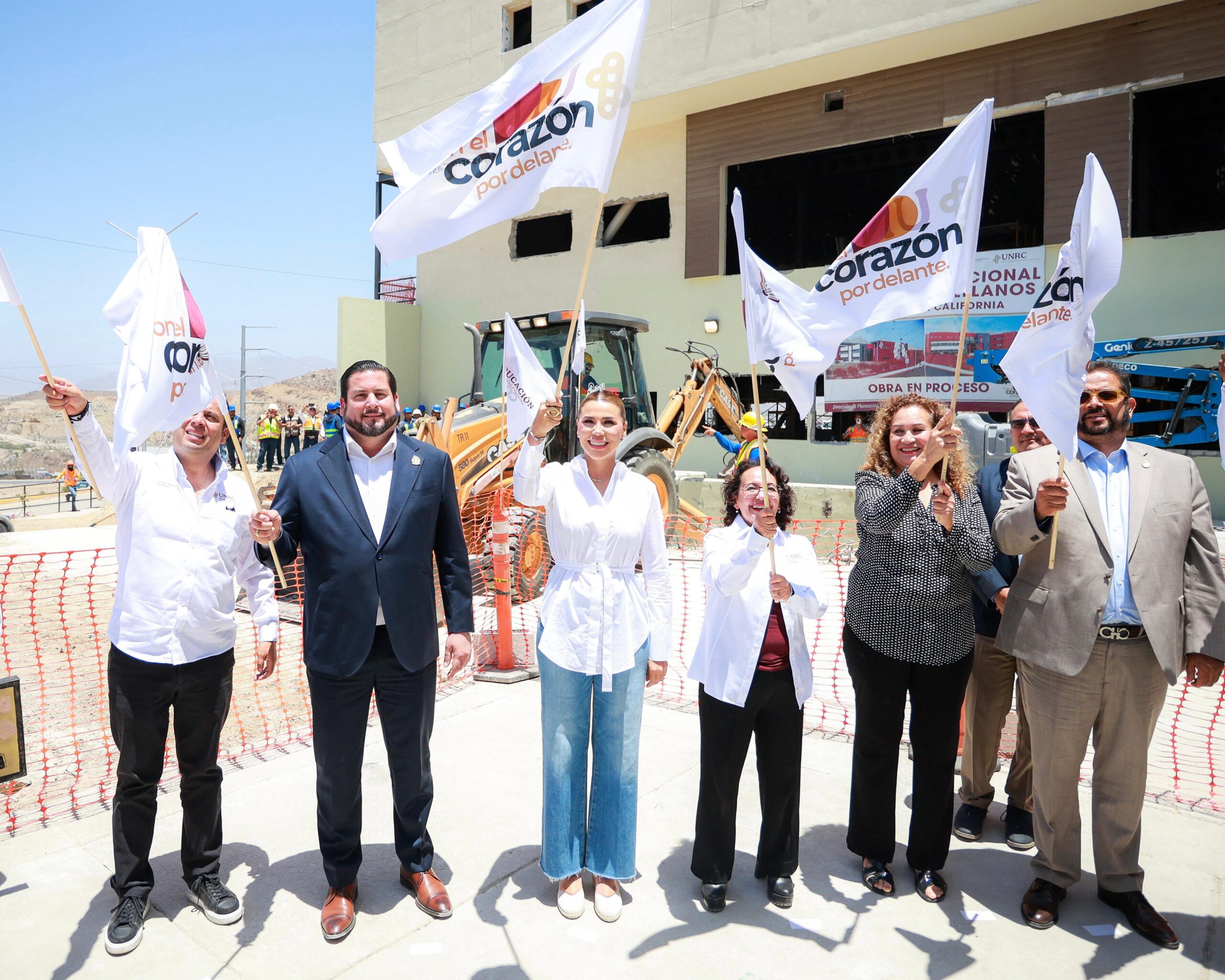 Encabeza gobernadora Marina del Pilar arranque de obra de la universidad nacional Rosario Castellanos en Tijuana