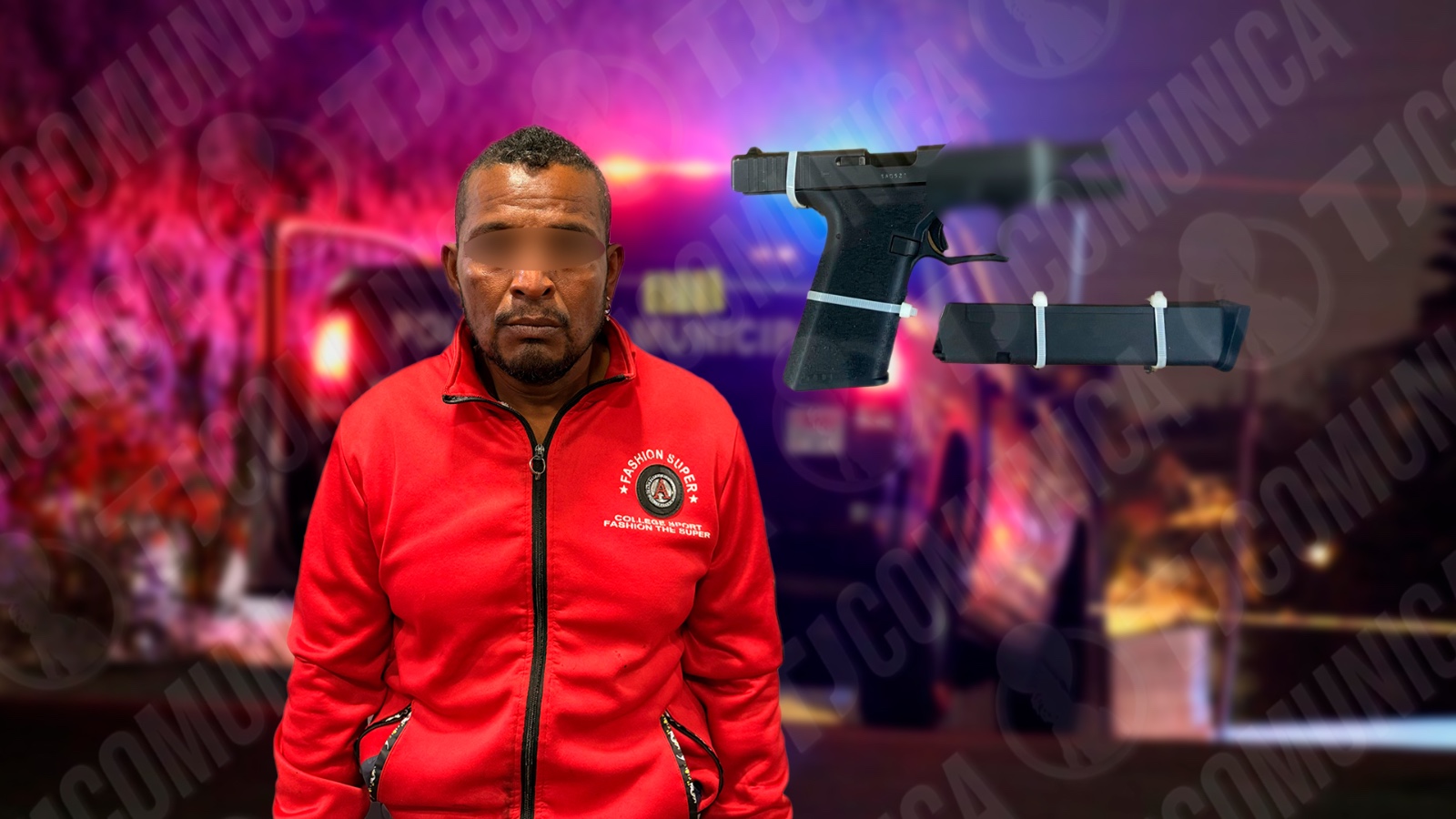 “El fierro me lo dan para en caso de que nos lleguen los contras” le dijo a los oficiales mientras era detenido