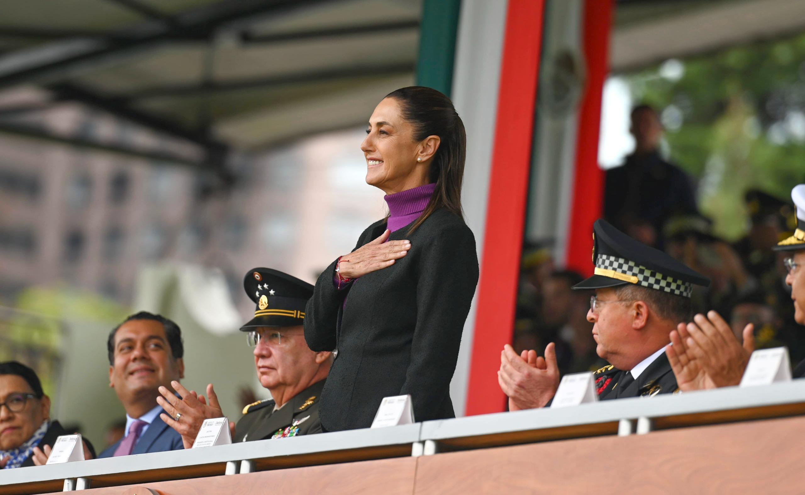 La guardia nacional nació para porteger con humanidad, legalidad, honestidad y valentía a su patria: Presidenta Claudia Sheinbaum destaca reducción del 25% en el homicidio doloso con su fortalecimiento