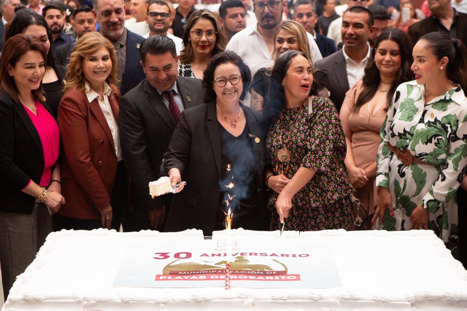 Rocio Adame celebra 30 Años de la Municipalización de Playas de Rosarito