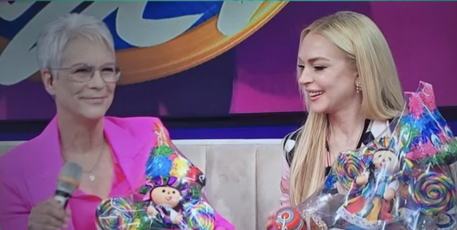 Lindsay Lohan y Jamie Lee Curtis en Hoy: “Es un país hermoso gobernado por una mujer”