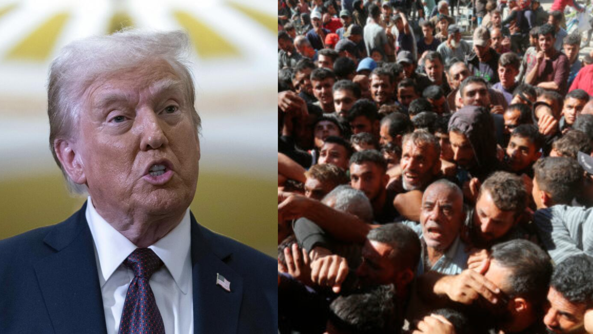 “Donamos 60 millones de dólares para alimentos en Gaza”: Donald Trump