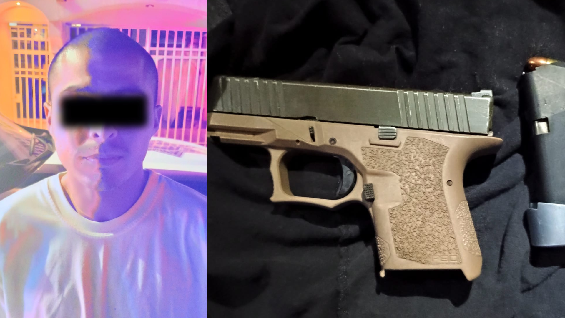 Conducía en exceso de velocidad y termina detenido con arma en Tijuana