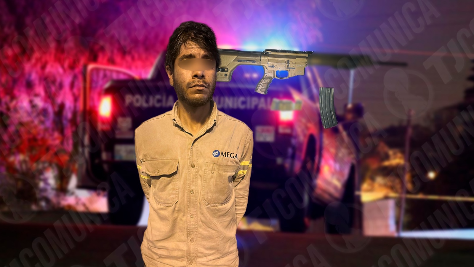 Municipales detienen a sicario de “El Apache” con AR-15 en Otay