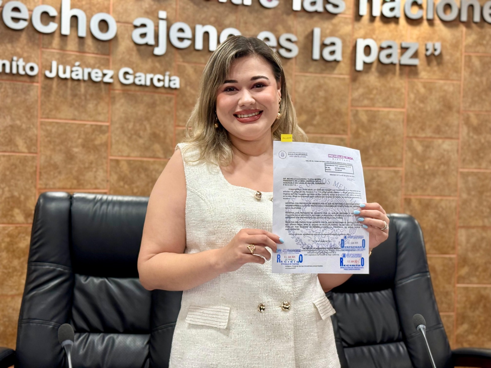 Diputada Michelle Tejada propone sanciones más severas para quienes agredan a personas con discapacidad