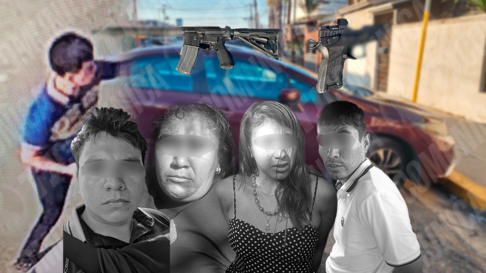 Detienen a cuatro tras ataque armado en La Cacho