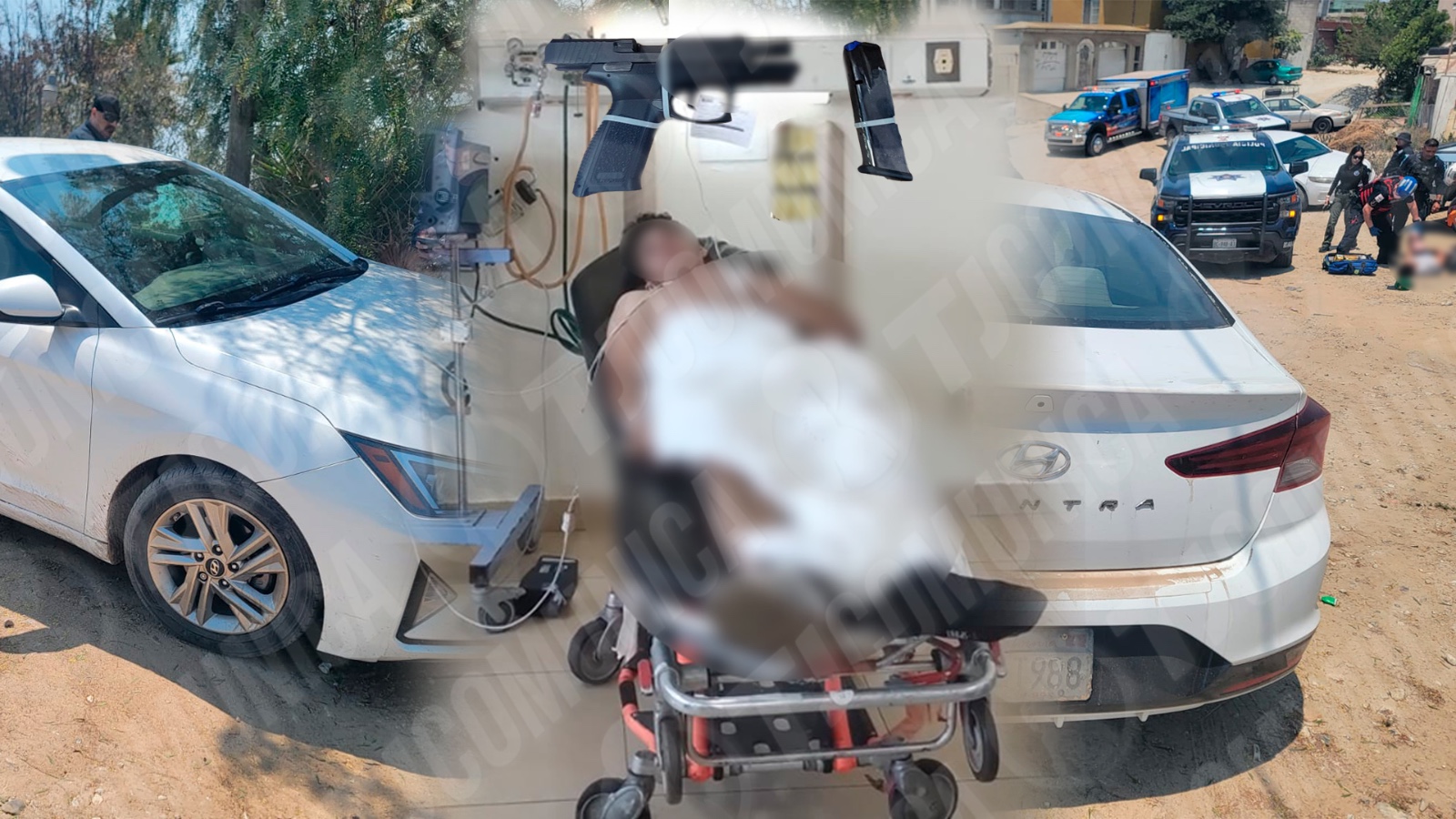 Detienen a presunto sicario de “El Ranchero” tras ser herido en ataque armado