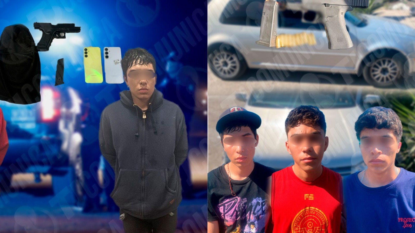 Portando armas, asaltando, colgando narcomantas e incluso cometiendo homicidio; así inician los adolescentes y jóvenes tijuanenses en la vida criminal.