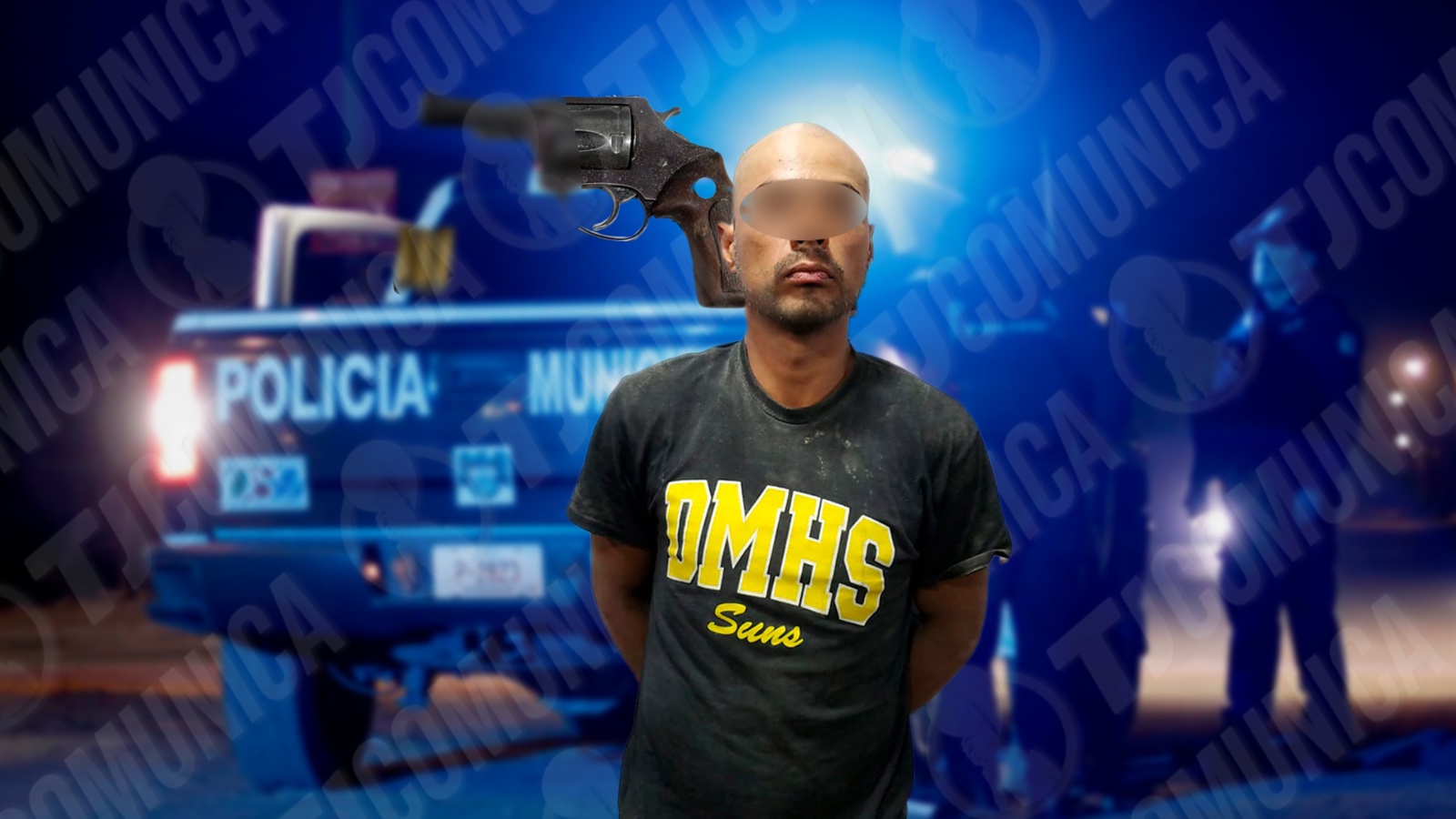 Capturan a sinaloense armado en la playa