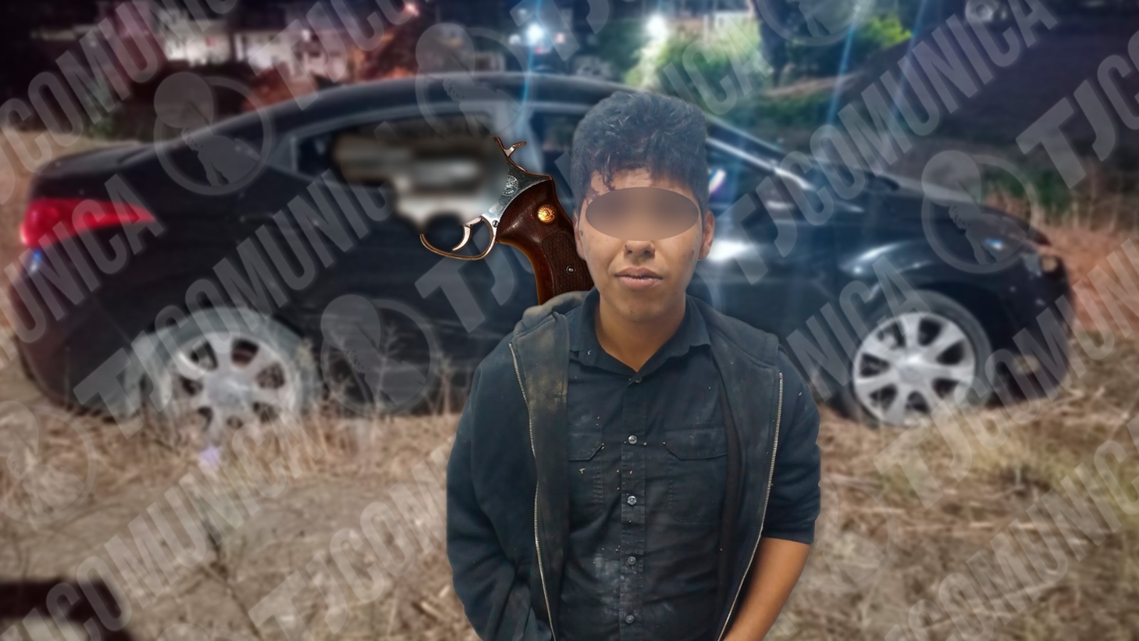 Cae hombre armado tras robo con violencia en Seven Eleven de la Obrera