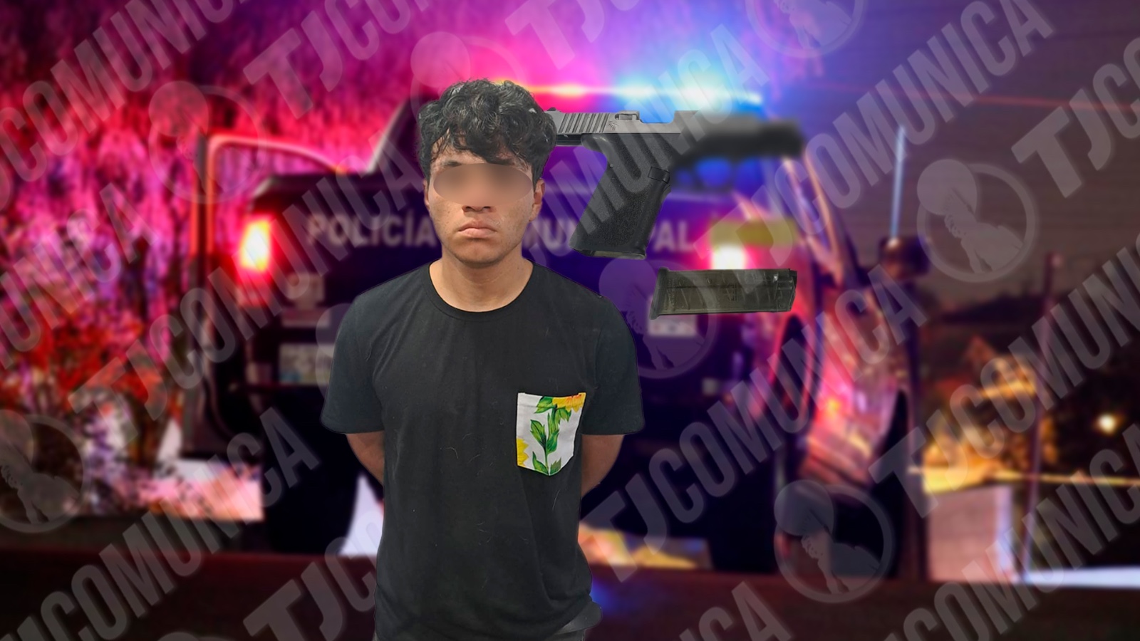 Unidad Canina detiene a generador de violencia buscado por SSPCM.