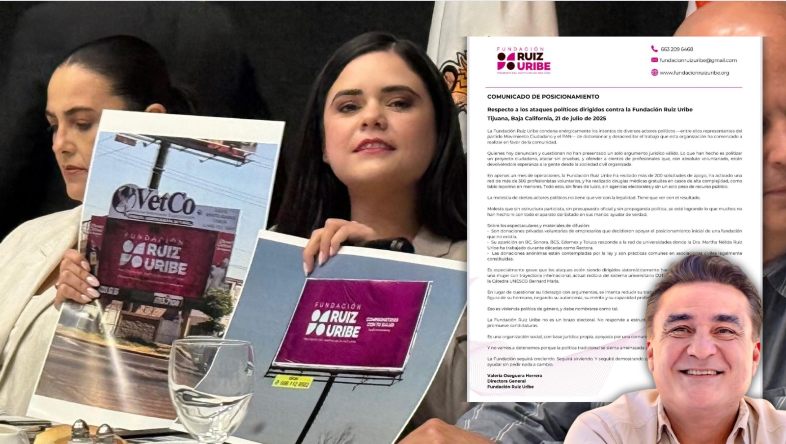 Fundación Ruiz Uribe le contesta a Movimiento Ciudadano sobre las acusaciones en su contra y condena los intentos de diversos actores políticos de distorsionar y desacreditar el trabajo que dicha organización.