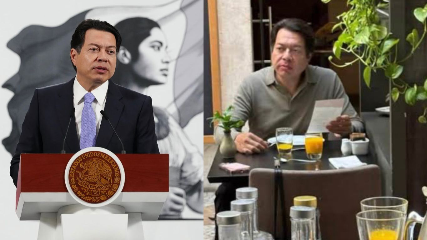 Mario Delgado, reconoce haberse hospedado en hotel de lujo en Portugal: “Sí, salí unos días con mis propios recursos”.