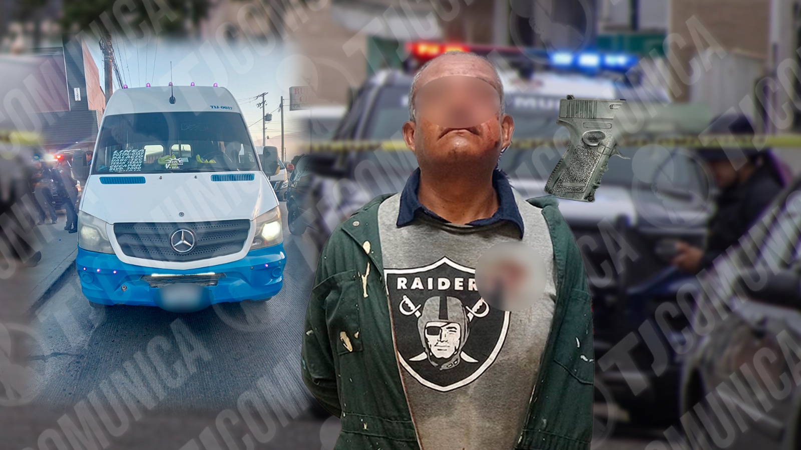 Municipal detiene al “Frank” por intento de robo con violencia a pasajero de transporte público.