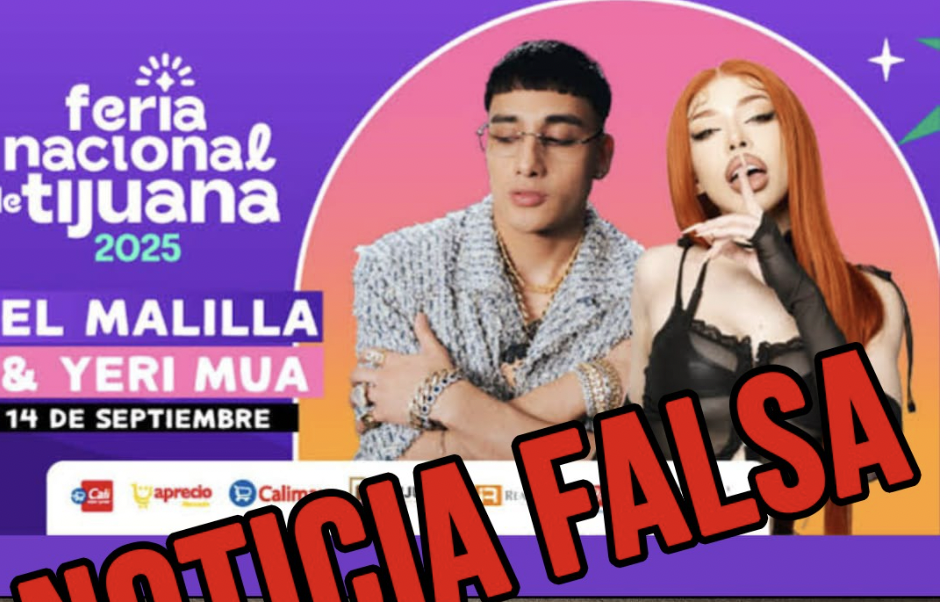 Yeri Mua no fue amenazada con narcomanta.