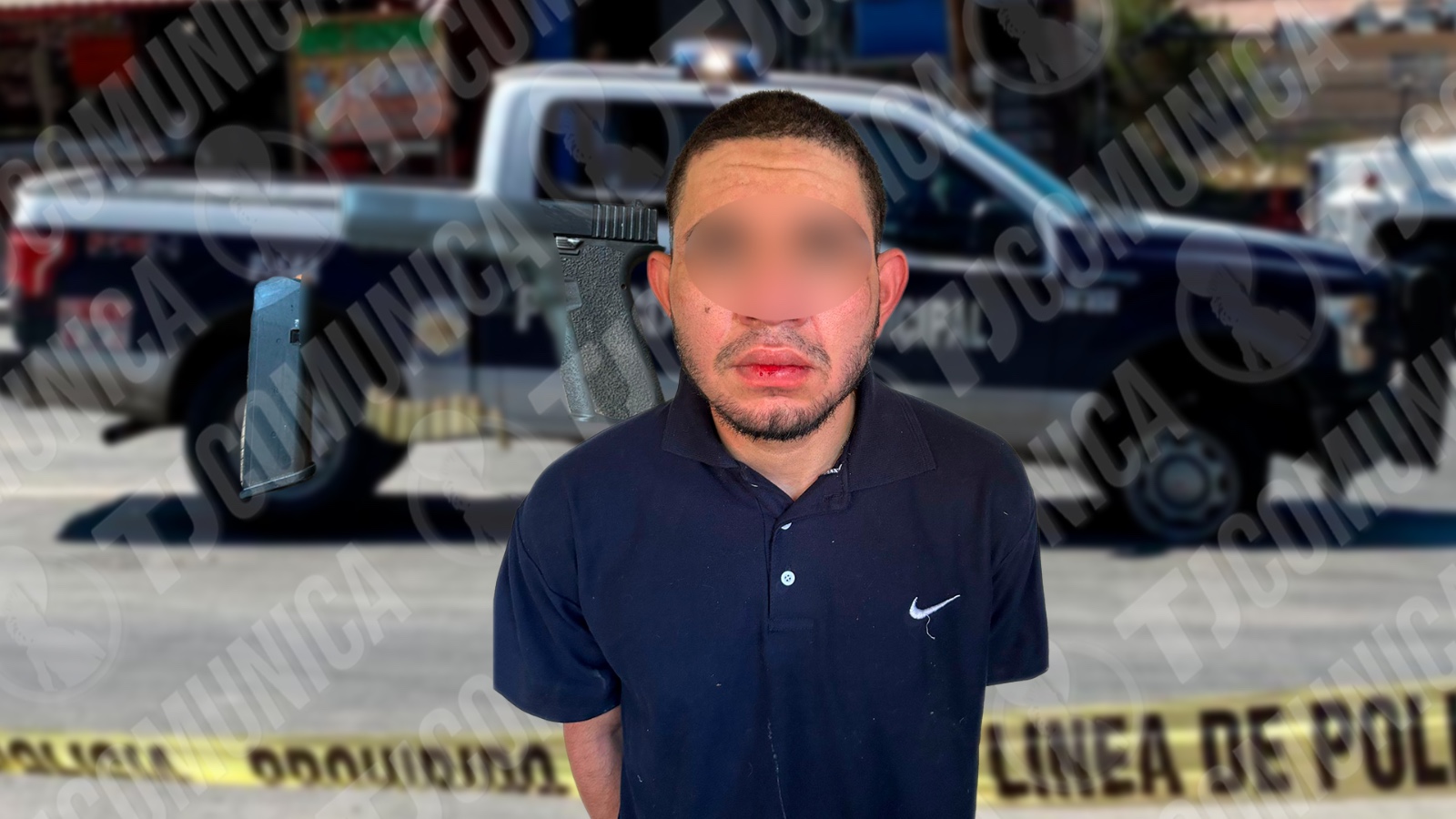 Cae hondureño armado, alias “El Max”: “Trabajo para un cártel”