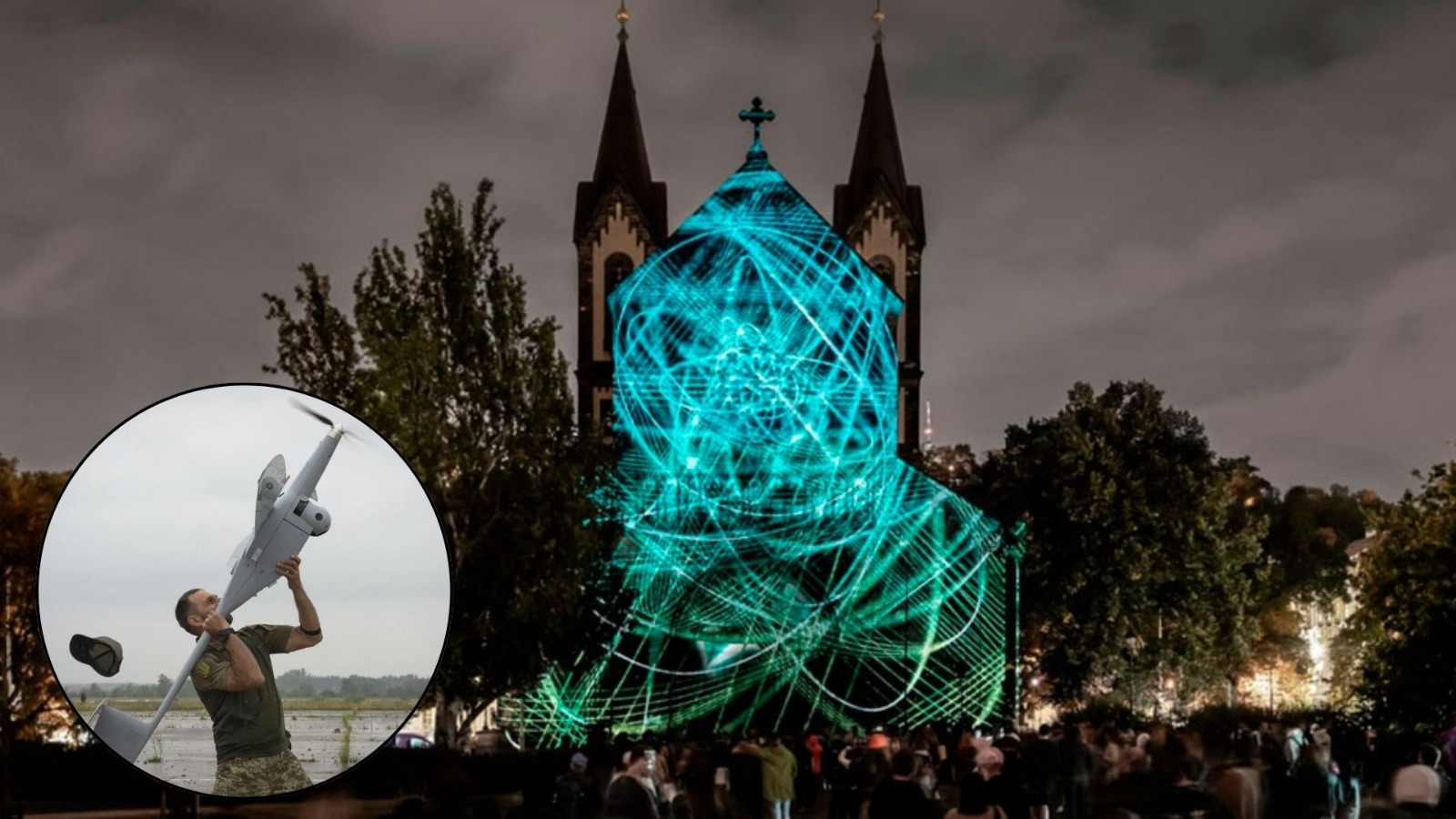 Rusia cancela festival por peligro de drones.