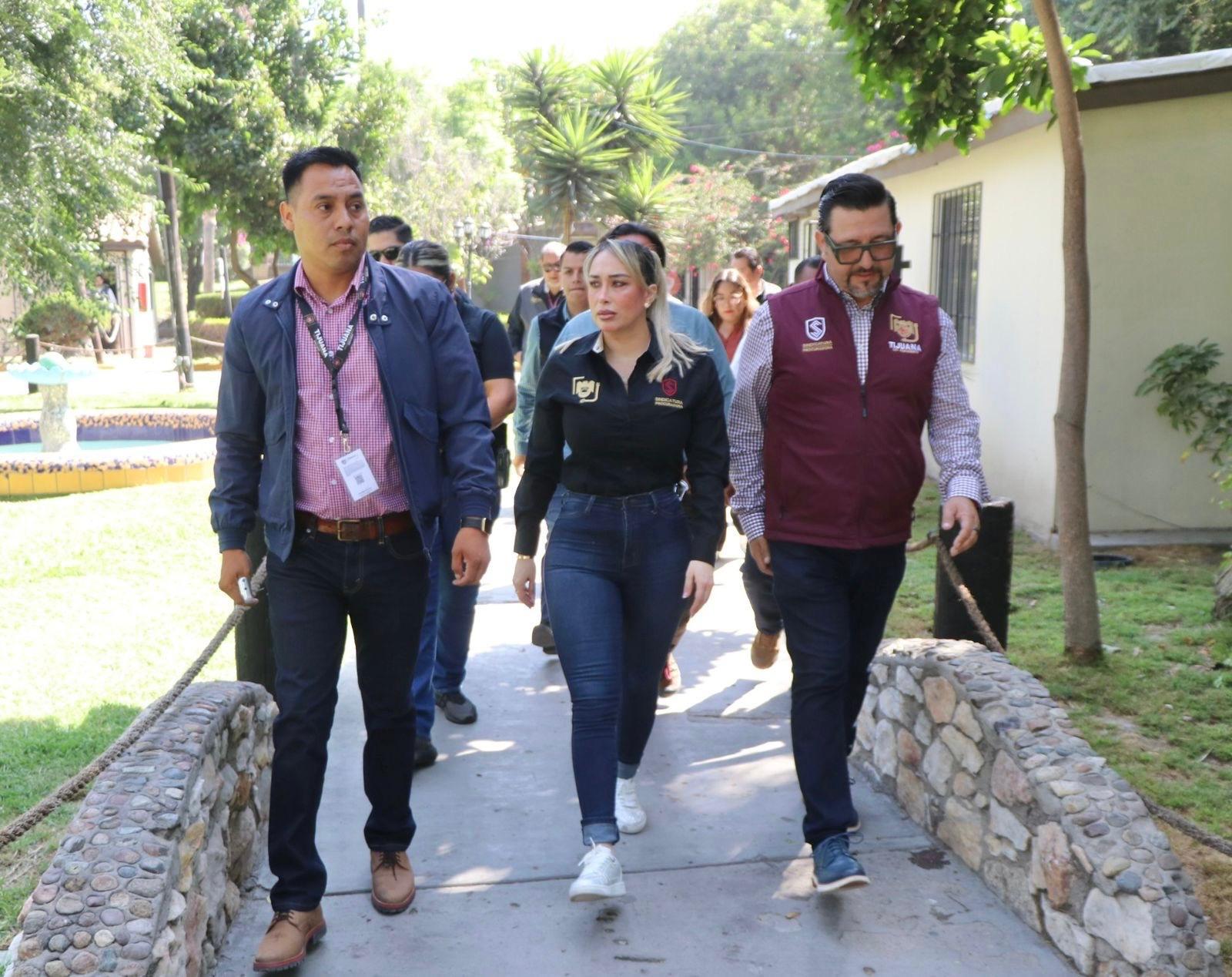 Supervisa Síndica Procuradora del XXV Ayuntamiento de Tijuana condiciones del Parque Morelos a cargo del SIMPATT