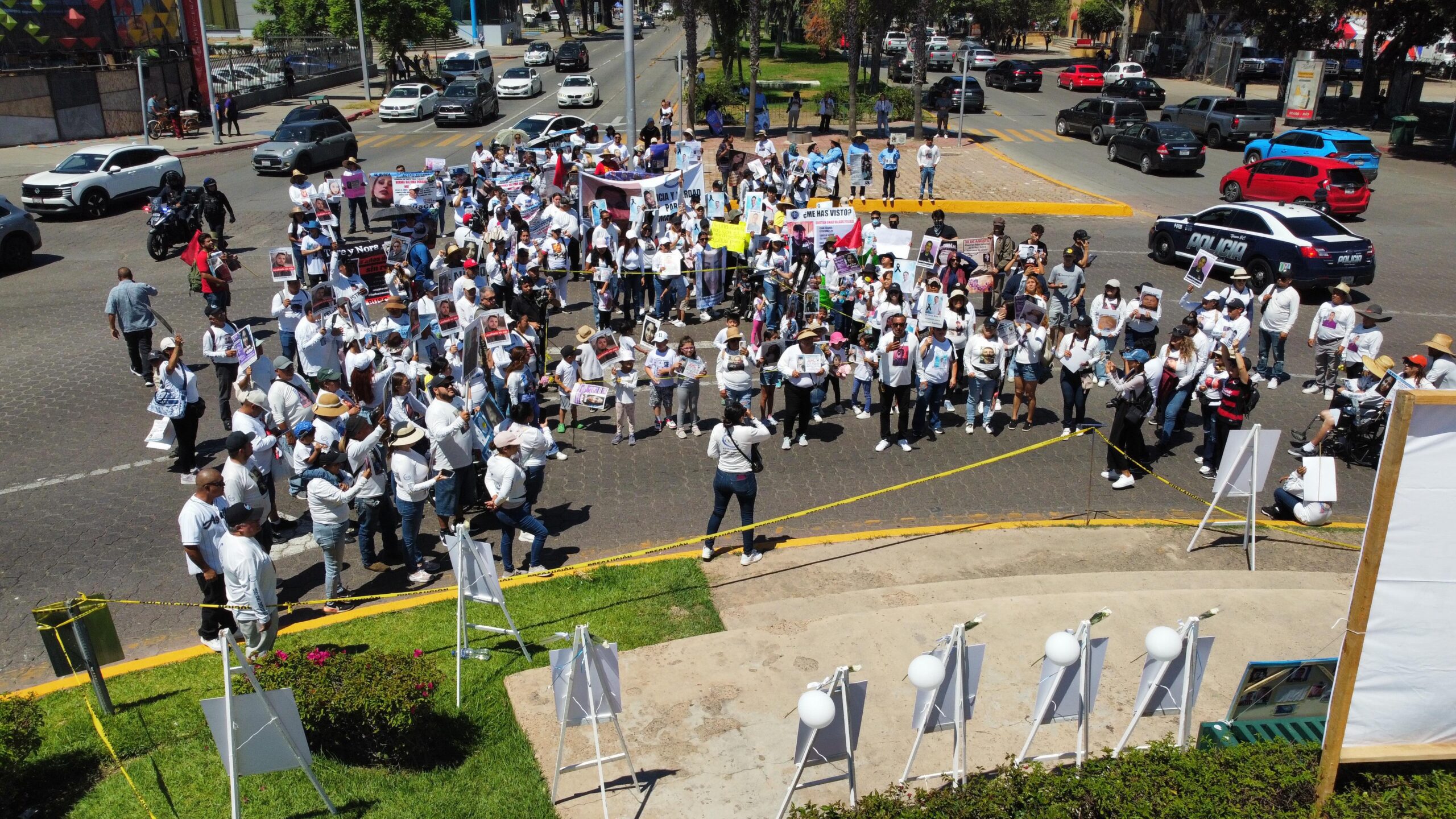 Marchan para exigir “Justicia y verdad” para víctimas de desaparición en Baja California