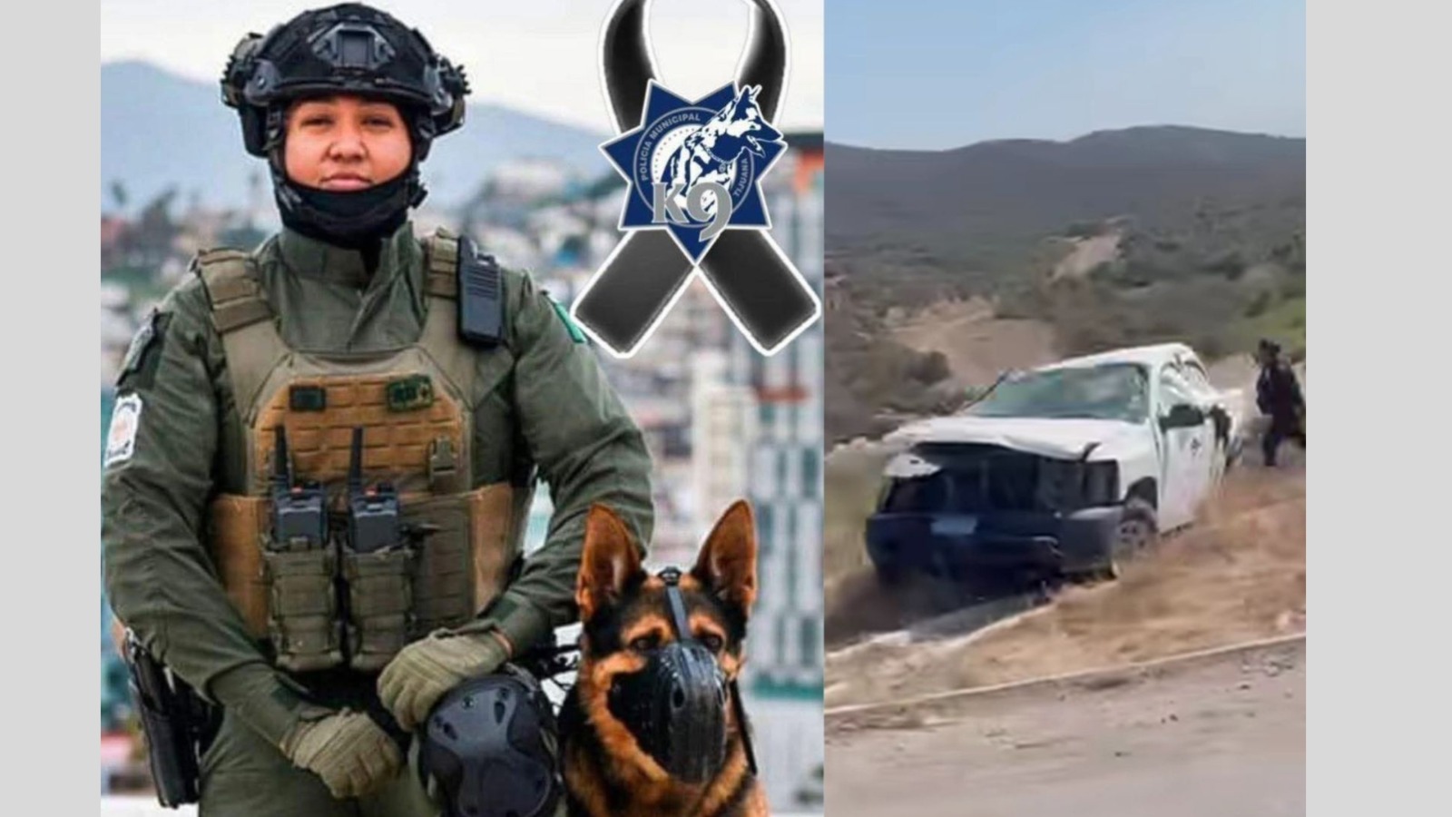 Oficial de la Policía Municipal de Tijuana pierde la vida en trágico accidente en Ensenada