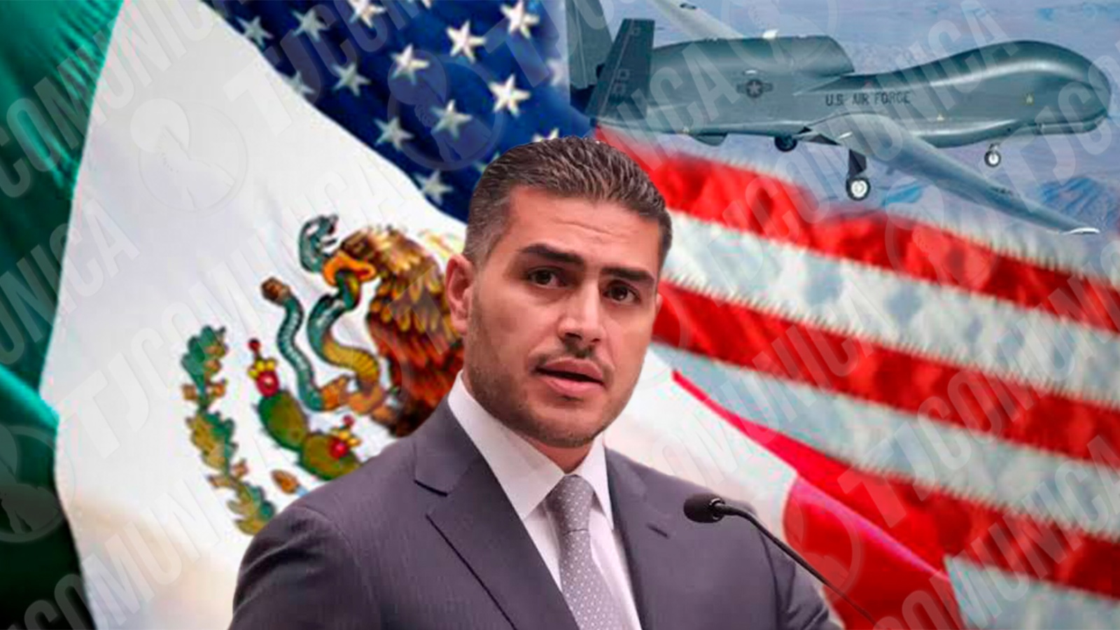 García Harfuch Confirma Vuelo de Dron de EUA en Estado de México “a Petición de Nuestro País”