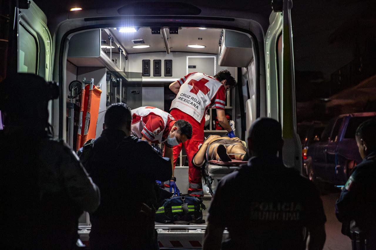 Balean a mujer en la colonia Llamas Amaya