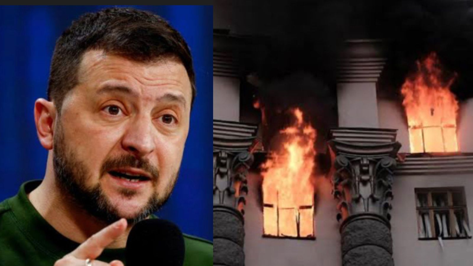 Rusia ataca sede del gobierno de Ucrania.