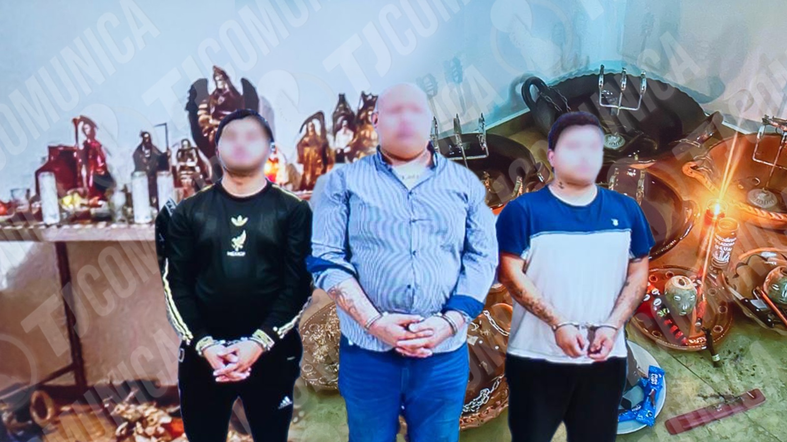 Detienen a banda criminal que hacia santería con sus víctimas