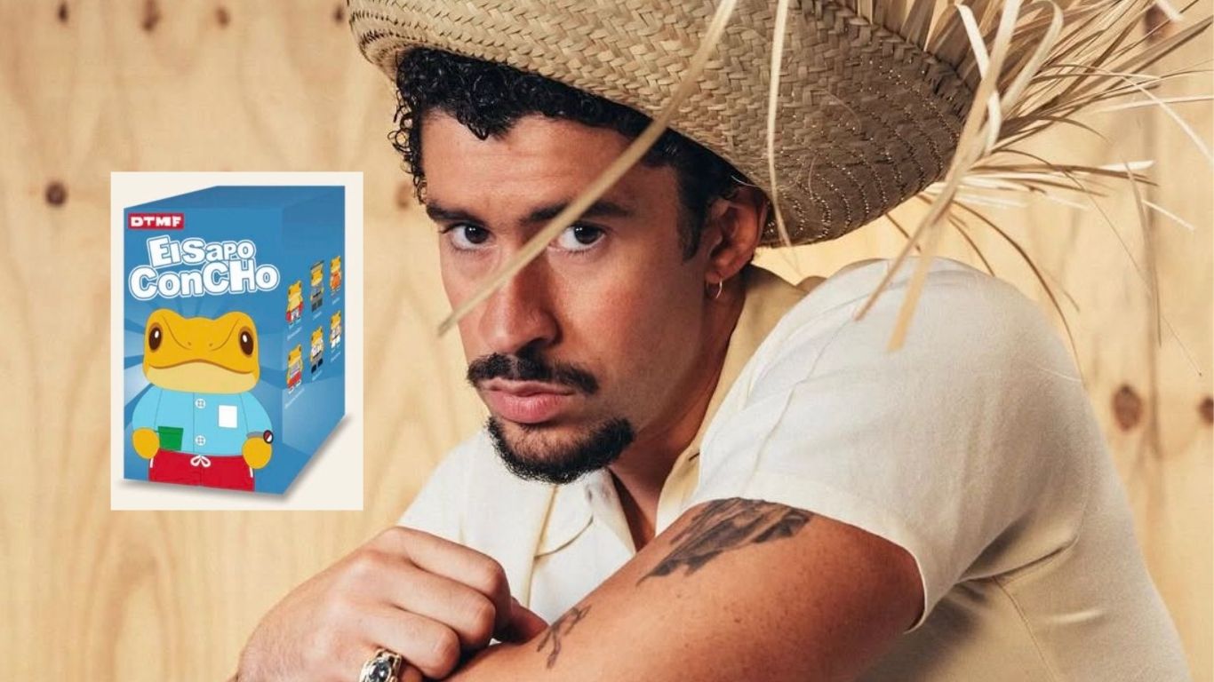 ¡Adiós Labubu! Bad Bunny lanza llaveros de Sapo Concho.