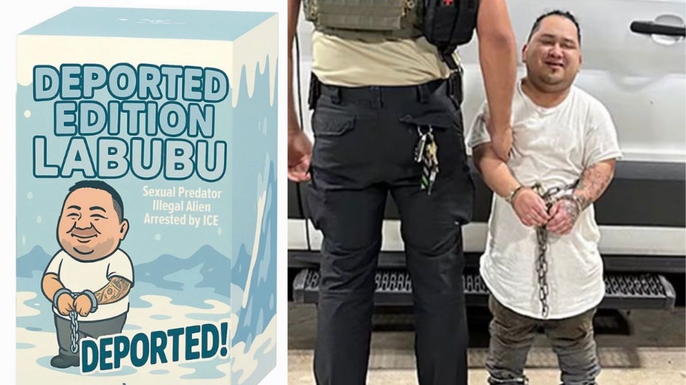 La Casa Blanca se burla de inmigrante deportado; lo comparó con un Labubu.
