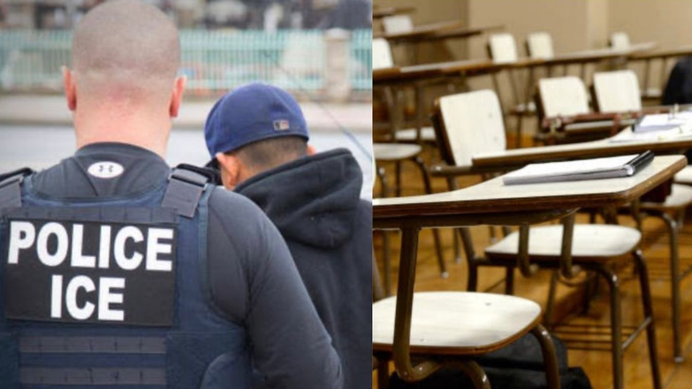 Por temor a las redadas, familias eligen educación a distancia en Los Ángeles.