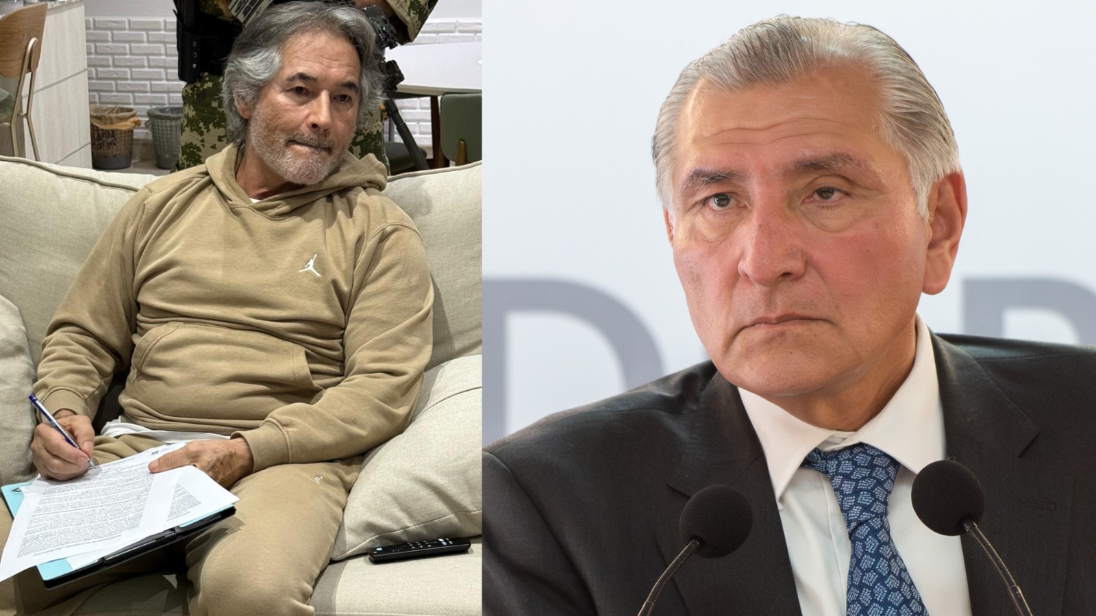 Adán Augusto reitera disposición a comparecer tras detención de Bermúdez y acusa silencio cómplice de Ricardo Anaya