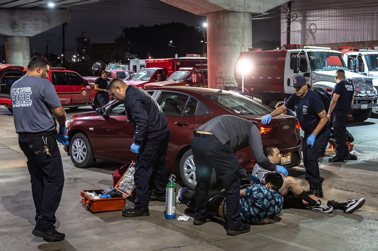 Tres hombres por sobredosis en Tijuana