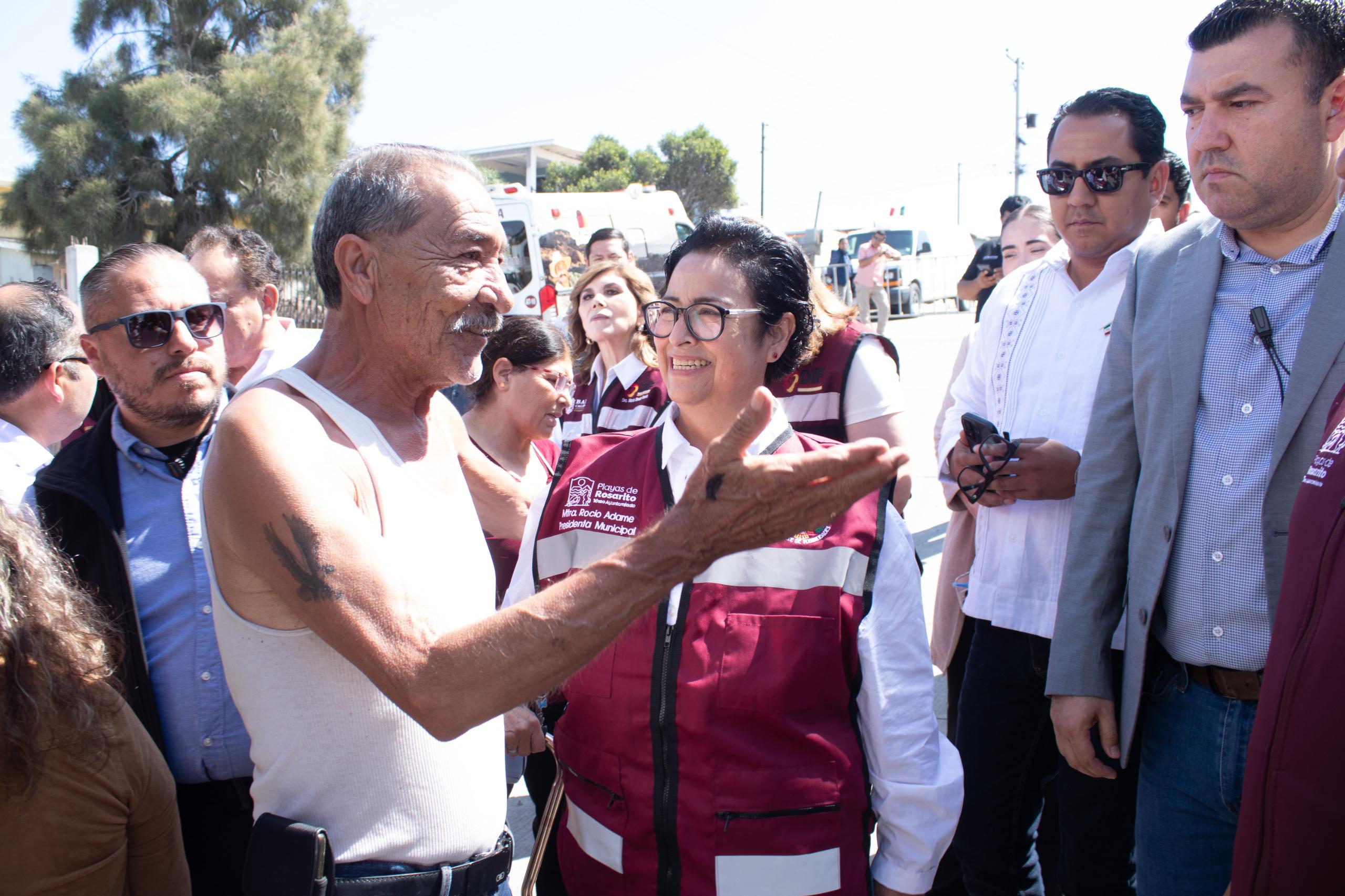 Playas de Rosarito participa en jornada de salud estatal en Ampliación Constitución