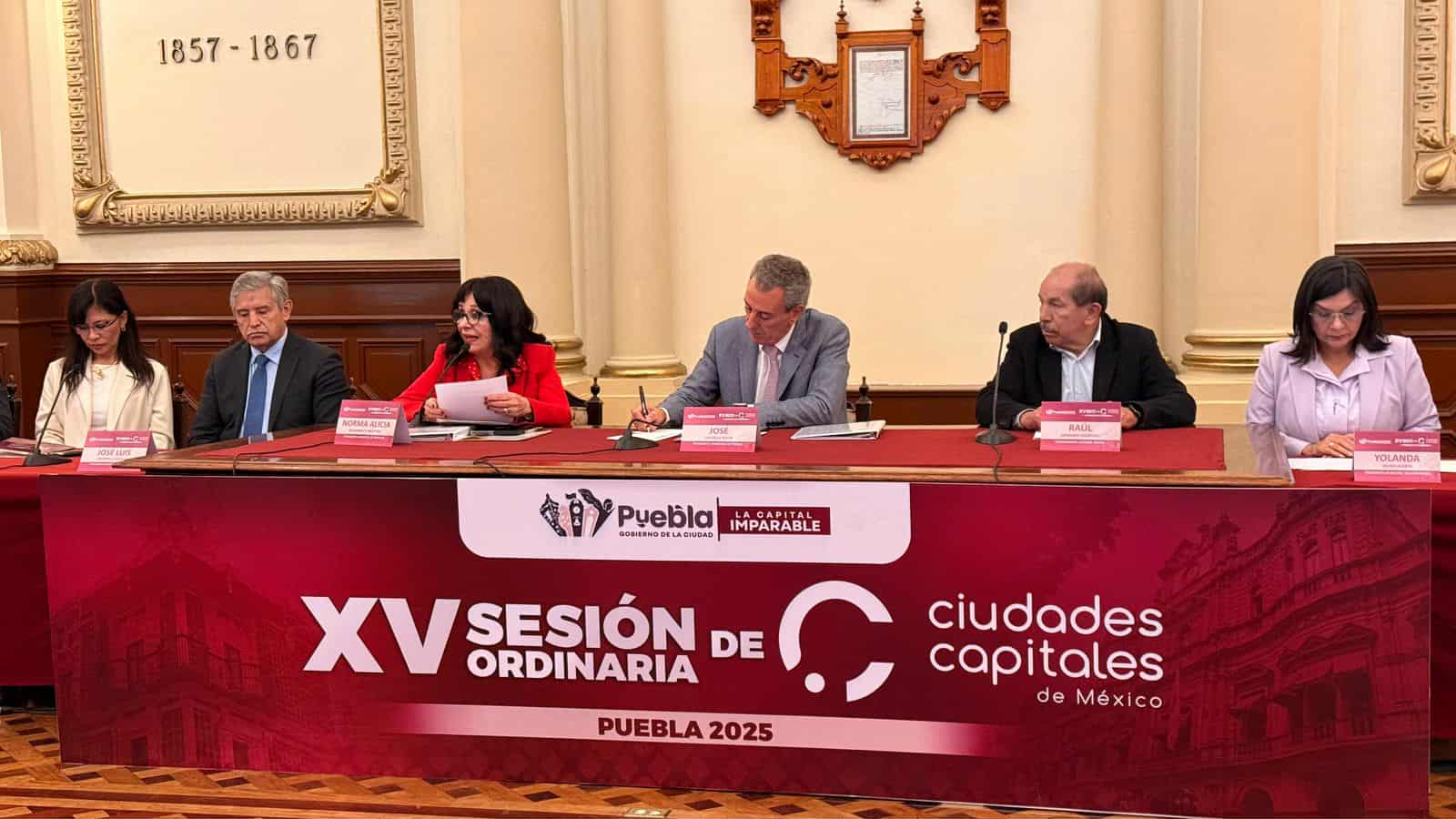 NORMA BUSTAMANTE CONCLUYE SU PRESIDENCIA EN LA ASOCIACIÓN DE CIUDADES CAPITALES