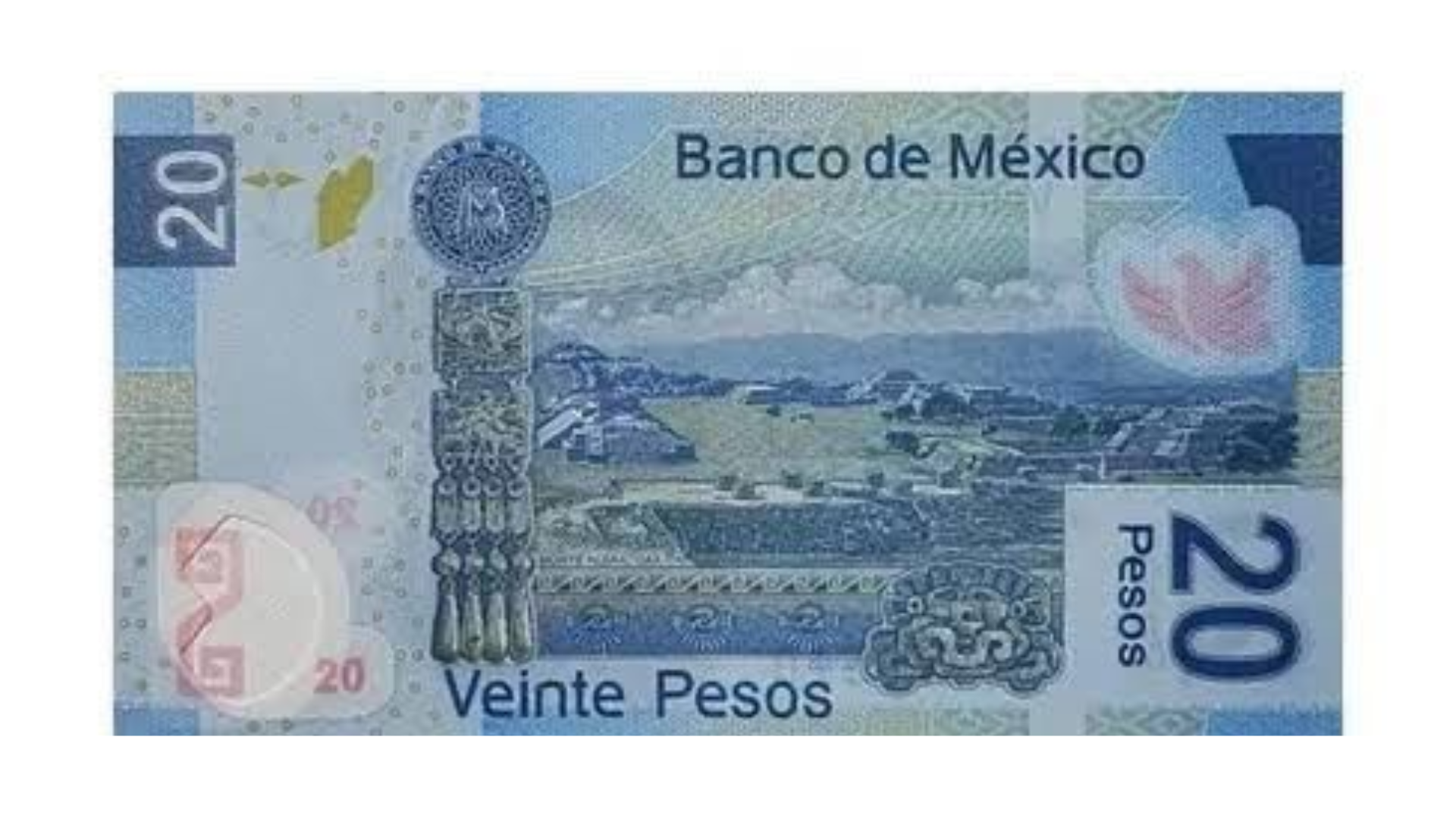 Banxico inicia retiro del billete de 20 pesos de la familia F.