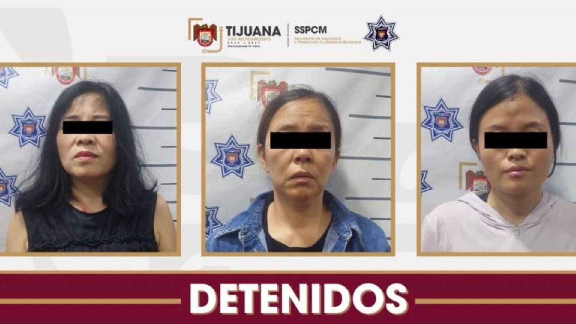 Descubren a tres mujeres chinas en cajuela; pretendían cruzar a Estados Unidos